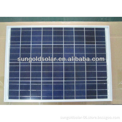 Green energy solar power 40w polycrystalline solar panel kit